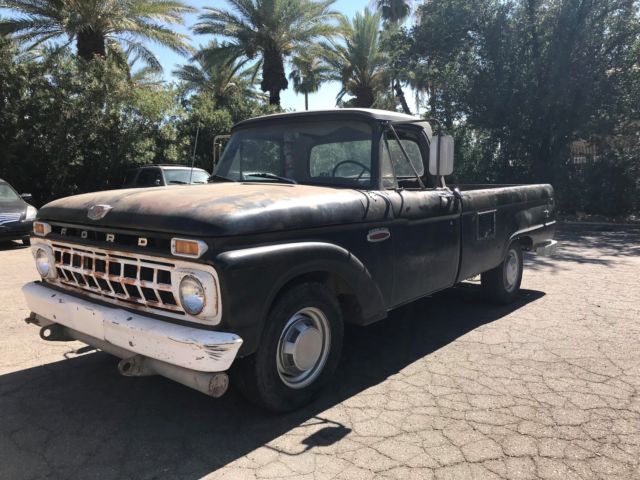Ultra Rare 1965 Ford F-250 Pickup with Factory Generator 1965 Ford F-250 Long bed