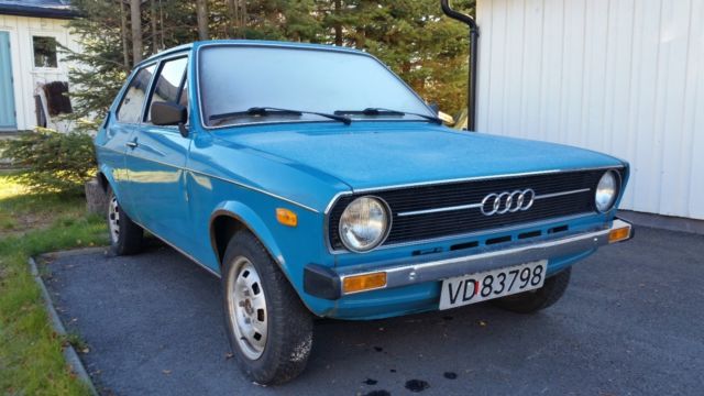 Ultra Rare 1976 Audi 50 One Owner, Collector Car 1976 Audi 50 LS