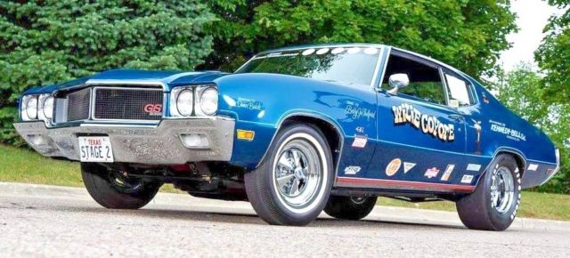 ULTRA RARE HISTORIC LOW MILE RESTORED DRAG CAR RECORD HOLDER SHOW WINNER - GS 1970 Buick Skylark Gran Sport Stage 2