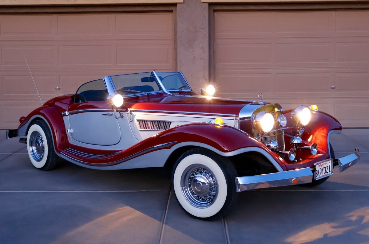1936 Replica/Kit Makes Mercedes 500K 540K Oldtimer as Excalibur Auburn Packard - photo 2