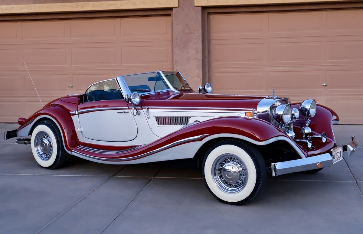 1936 Replica/Kit Makes Mercedes 500K 540K Oldtimer as Excalibur Auburn Packard - photo 3