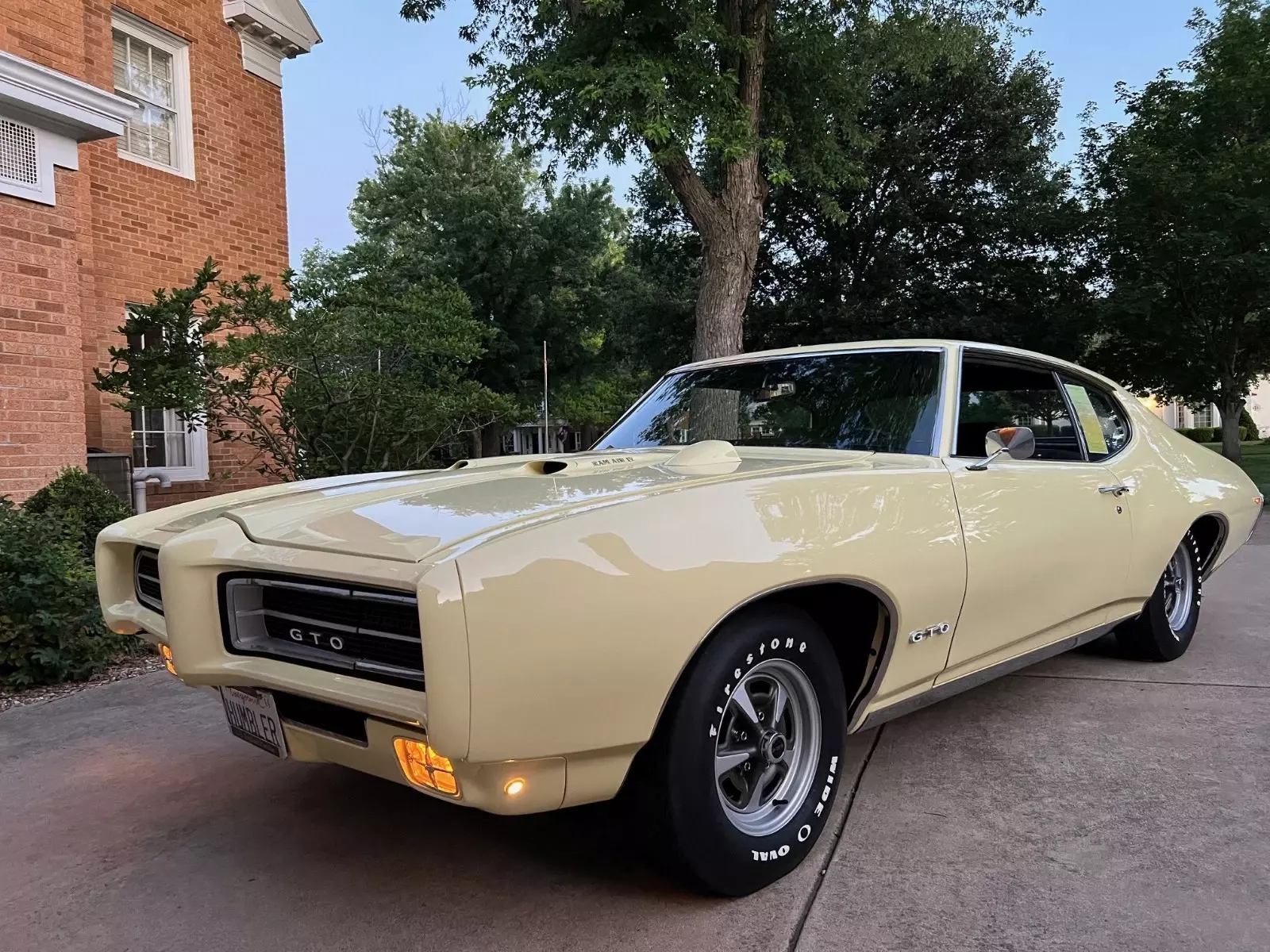 ULTRA RARE RAM AIR IV - Matching Numbers Engine & Transmission - 1 of 310 Built 1969 Pontiac GTO