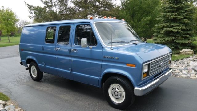 Unbelievable 1985 E150 Ford Econoline Van - Only 29,934 Actual Miles! 1985 Ford E-Series Van E-150 Econoline