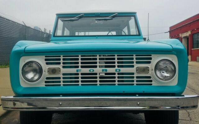 UNCUT First Generation U15 Ford Bronco 1967 Ford Bronco 2 Door Wagon - Base