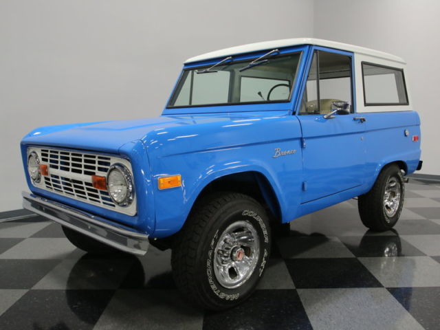 UNCUT REAR FENDERS, 302CI W/ AUTO TRANS, POWER BRAKES, NICE/SOLID 1ST GEN BRONCO 1973 Ford Bronco
