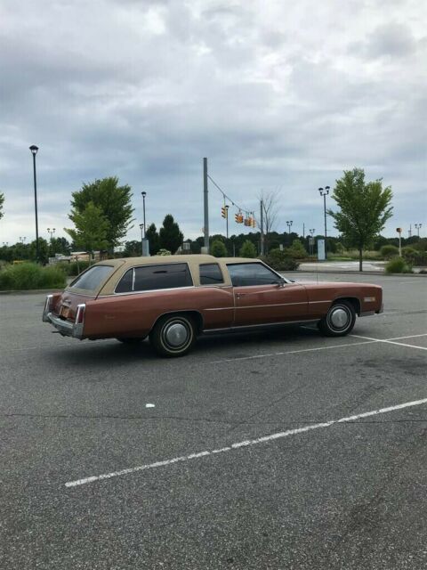 UNIQUE 1 of a kind Cadillac Eldorado Station Wagon / Shooting Brake RARE ANTIQUE 1975 Cadillac Eldorado