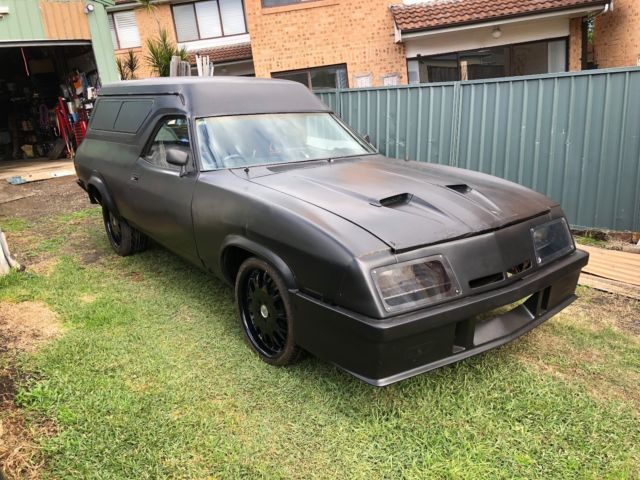 Unique Australian sedan delivery, awesome shop truck or movie tribute 1978 Ford Falcon panel van Mad Max Interceptor Australian XA XB XC
