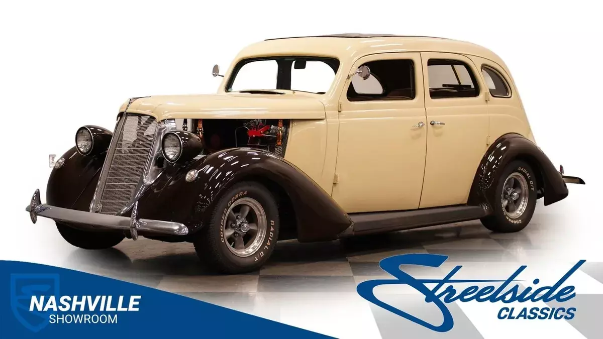 Unique street rod 350ci V8 engine air conditioning 1935 Nash Ambassador