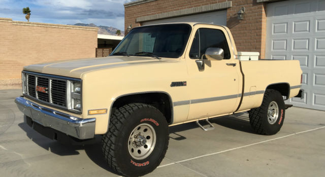 Unrestored 1987 GMC Sierra Classic K10 All Fuel Injected A/C Rust Free AZ Truck 1987 Chevrolet C/K Pickup 1500 GMC SIERRA CLASSIC K10 RUST FREE AZ TRUCK