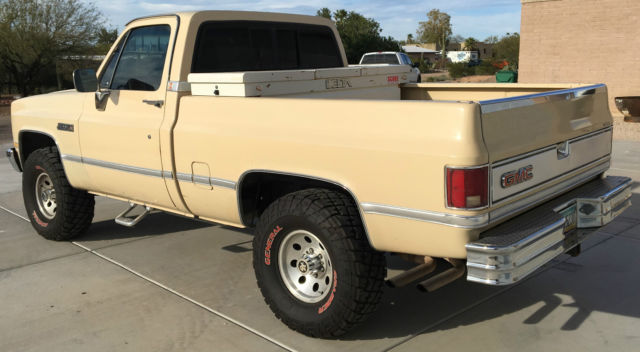 1987 Chevrolet C/K Pickup 1500 GMC SIERRA CLASSIC K10 RUST FREE AZ TRUCK - photo 5