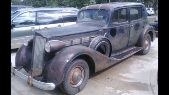 Untouched Original 1937 Packard Super 8 1501 Club Sedan 1937 Packard Super Eight