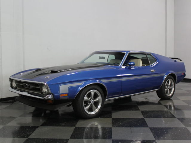 UPDATED MUSTANG WHEELS, 351 CLEVELAND V8, 4 SPEED, EXCELLENT COLOR COMBO 1971 Ford Mustang