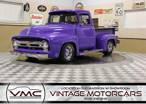 Upgraded Interior - Power Windows - A/C - Electronic Dash - 302 V8 - Automatic 1956 Ford F100