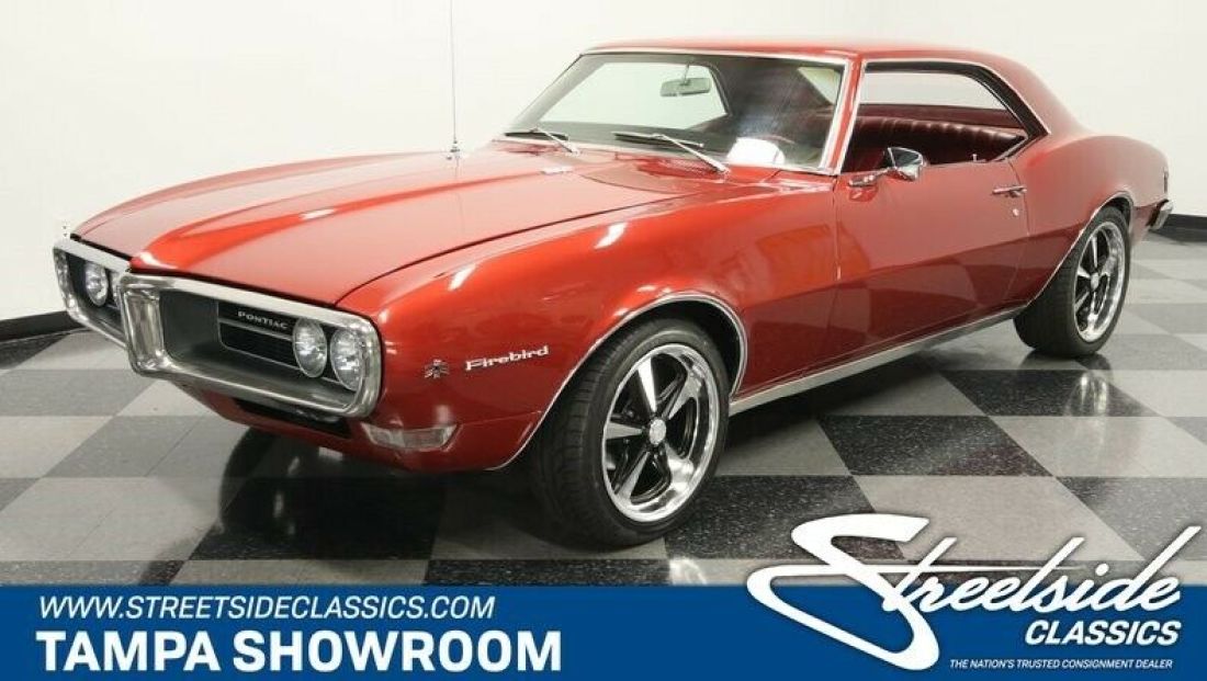 UPGRADED PONTIAC 350 V8 AUTO P/S P/B COLD R-134A A/C BEAUTIFUL COLORS NICE 1968 Pontiac Firebird