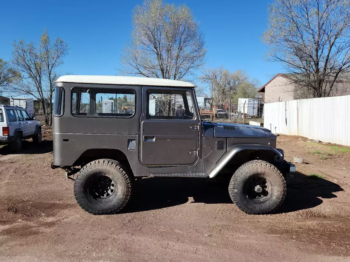 US Model 1976 Toyota Land Cruiser FJ40 Complete & Solid w/ Engine Trans PROJECT 1976 Toyota Land Cruiser
