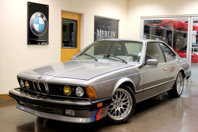 Used 1987 BMW 635 L6 Gray COUPE 2-DR 3.4L L6 SOHC 12V 4-Speed Automatic 1987 BMW 6-Series L6