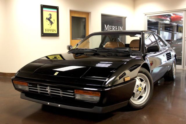 Used 1989 Ferrari Mondial T Coupe Black COUPE 2-DR 3.4L V8 DOHC 16V 5-Speed Manu 1989 Ferrari Mondial T Coupe