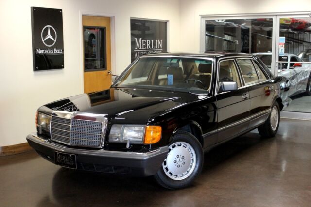 Used 1989 Mercedes-Benz 420 SEL sedan Black SEDAN 4-DR 4.2L V8 SOHC 16V 4-Speed 1989 Mercedes-Benz 400-Series SEL sedan