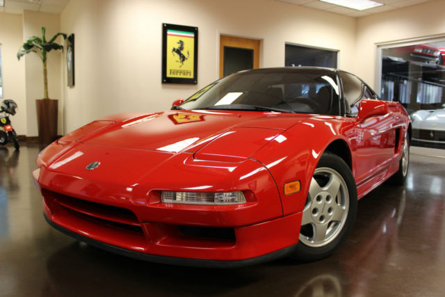Used 1991 Acura NSX Coupe Red 1991 Acura NSX Coupe