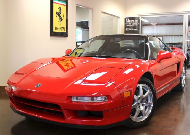 Used 1992 Acura NSX Coupe Red COUPE 2-DR 3.0L V6 DOHC 24V 5-Speed Manual 1992 Acura NSX Coupe