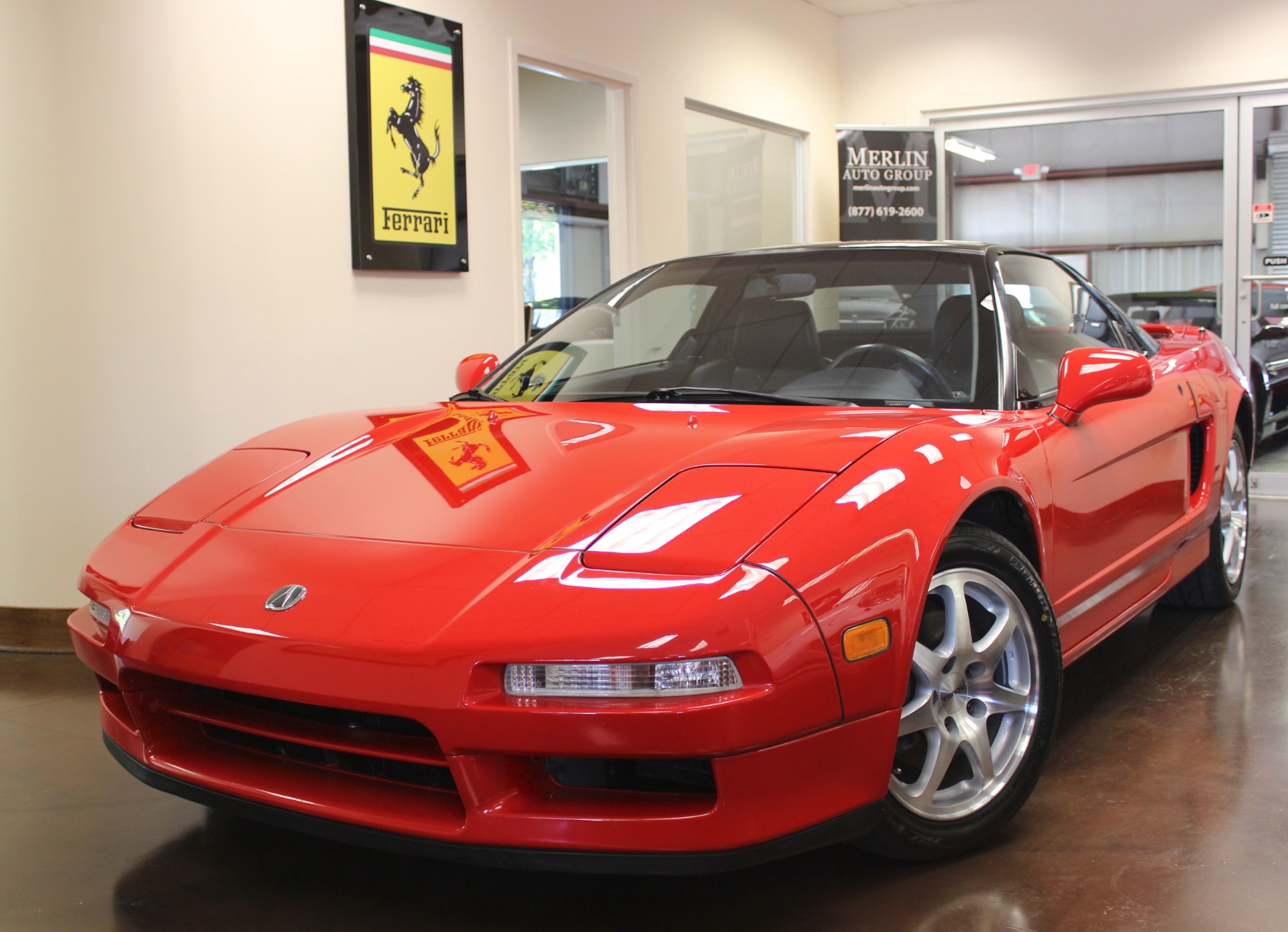 Used 1992 Acura NSX Red Coupe V6 3L Manual leather All Original 1992 Acura NSX