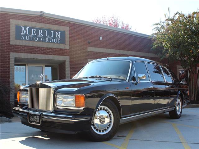 Used 1993 Rolls-Royce Silver Spur II Touring Limousine Mulliner Park Ward Black 1993 Rolls-Royce Silver Spur II Touring Limousine Mulliner Park Ward