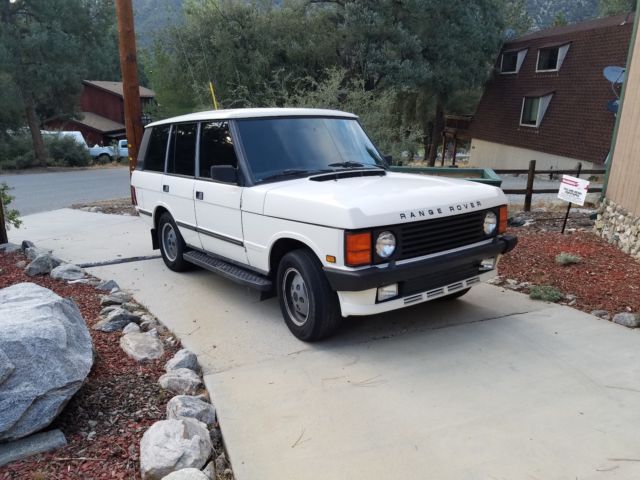 USED 89' Land Rover Range Rover - NO RESERVE 1989 Land Rover Range Rover