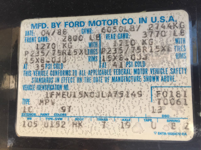 1988 Ford Bronco Eddie Bauer - photo 9