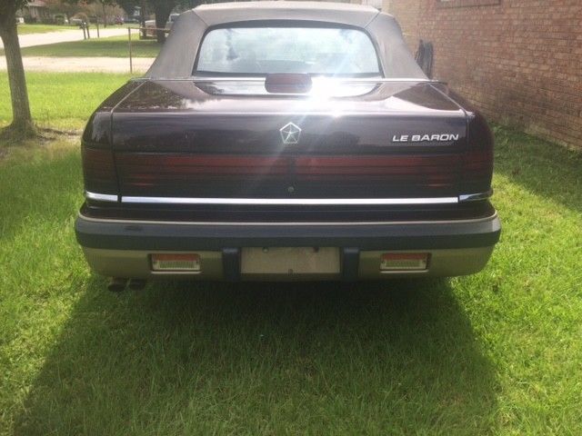 1989 Chrysler LeBaron - photo 4