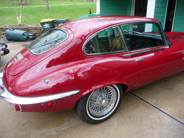 1973 Jaguar E-Type Camel Interior - photo 8