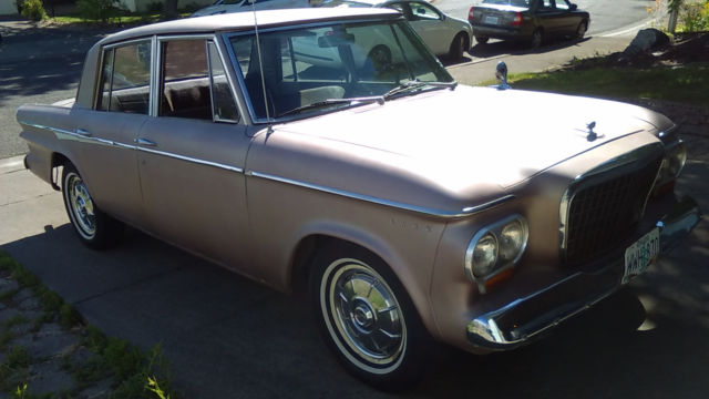 V-8, Automatic, Original Daily Driver 1963 Studebaker Lark Custom 4-door