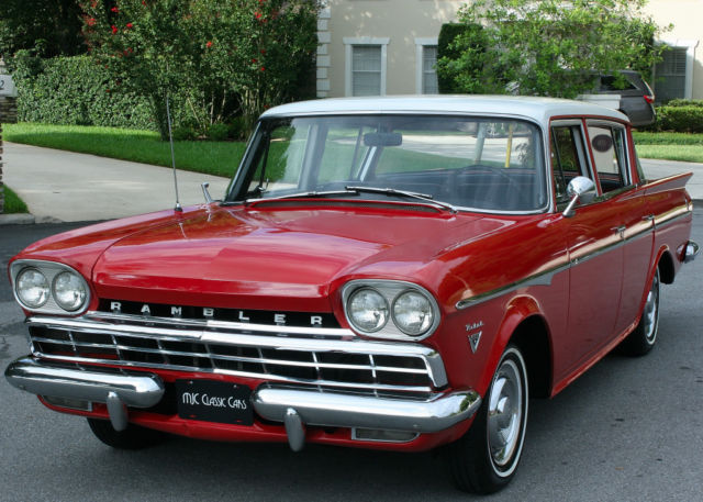 V-8 RUST FREE FINNED SURVIVOR - 1960 Rambler Super Rebel Sedan - 27K MI 1960 AMC SUPER REBEL SEDAN - V-8 WITH OVERDRIVE