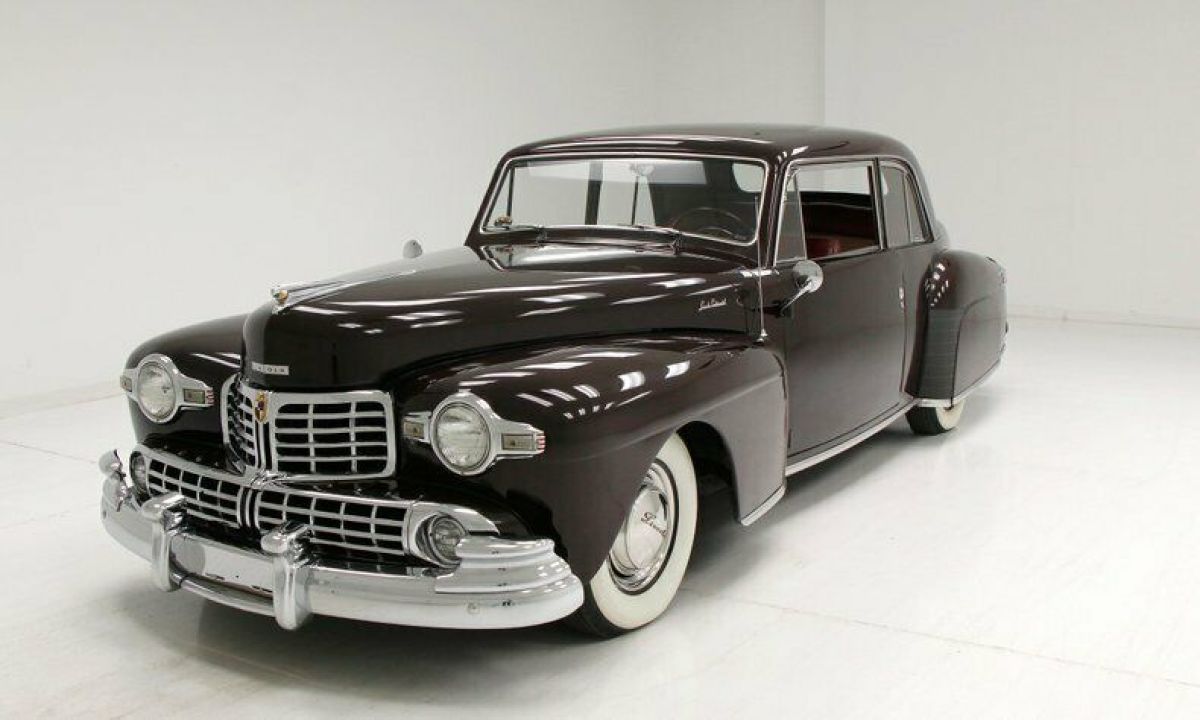 V12 L Head Engine/Art Deco Interior/Masses Of Chrome/Wonderful Driving Example 1948 Lincoln Continental