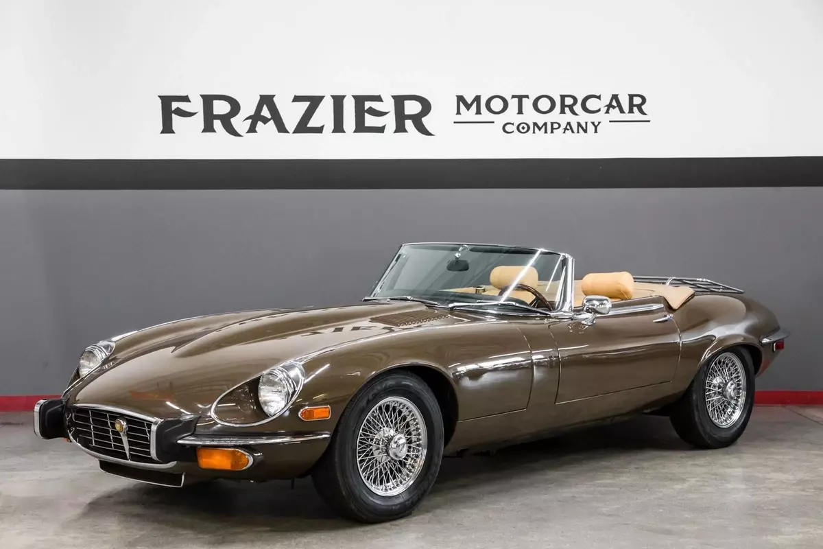 V12 OTS 4 Speed ETYPE with $40,000 recent spent on refresh Solid,Straight!!! 1973 Jaguar XKE V12 ROADSTER 4 SPD
