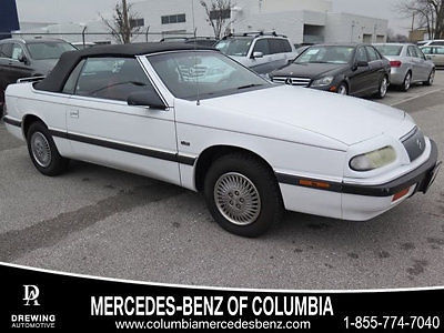 V6 LOW MILES ONE OWNER EVERYTHING WORKS PERFECTLY CONVERTIBLE IN GREAT CONDITION 1993 Chrysler LeBaron