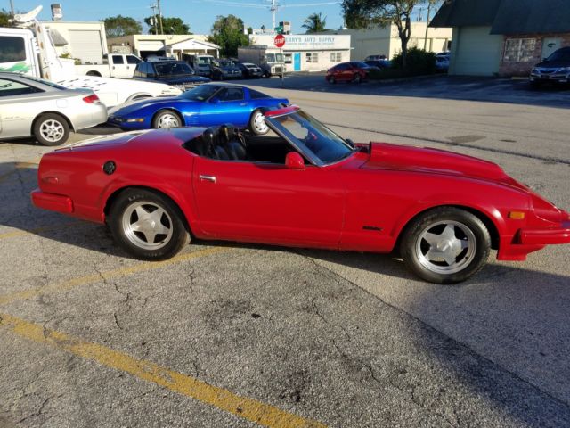 V8 400HP Datsun 280ZX All Steel Custom Convertible with A/C and GM 700R4 Auto 1979 Datsun Z-Series Custom Convertible