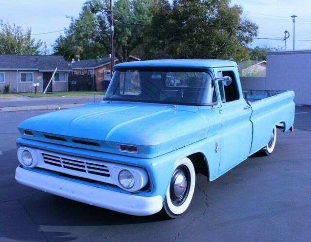 V8 AT Pickup Truck Hot Rod rat Custom Fleetside 1964 1965 1962 1966 C10 61 1960 1963 Chevrolet C-10 FLEETSIDE