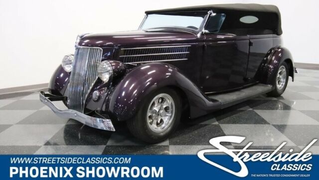 V8 Auto 700R4 Classic Vintage Collector Air Ride Mustang II Fuel Injected Record 1936 Ford Phaeton --