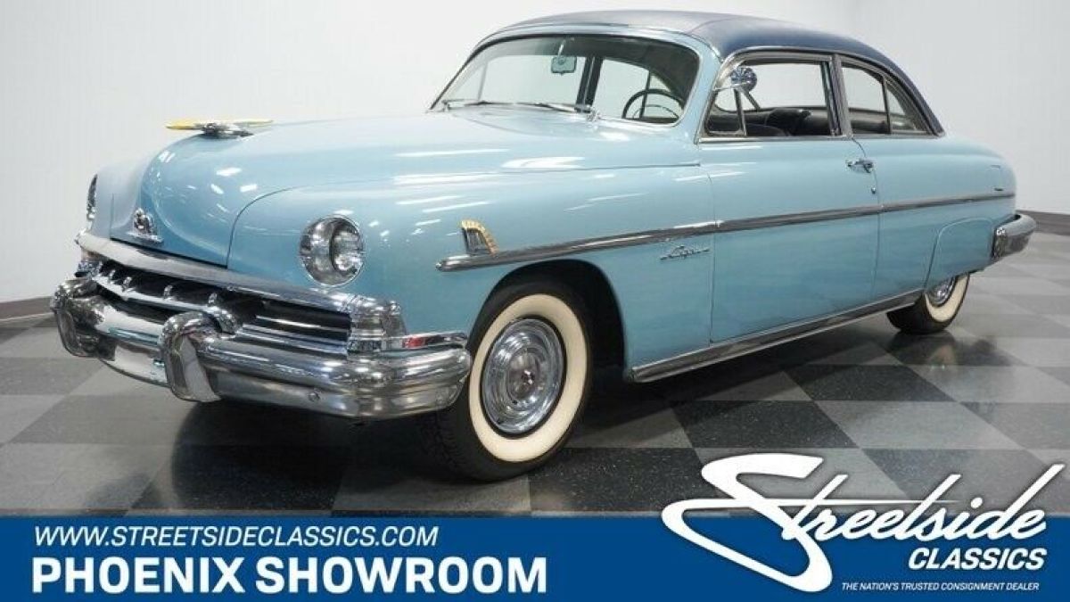 V8 Auto Ford Classic Vintage Collector Blue Rare A/C Upgraded Cosmo Custom 1951 Lincoln Cosmopolitan Capri Coupe