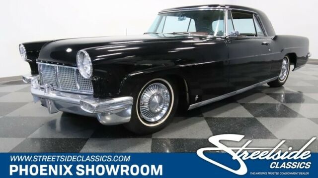 V8 Auto Luxury Cruiser Classic Vintage Collector Black Original Muscle Coupe Rar 1956 Lincoln Continental Mark II