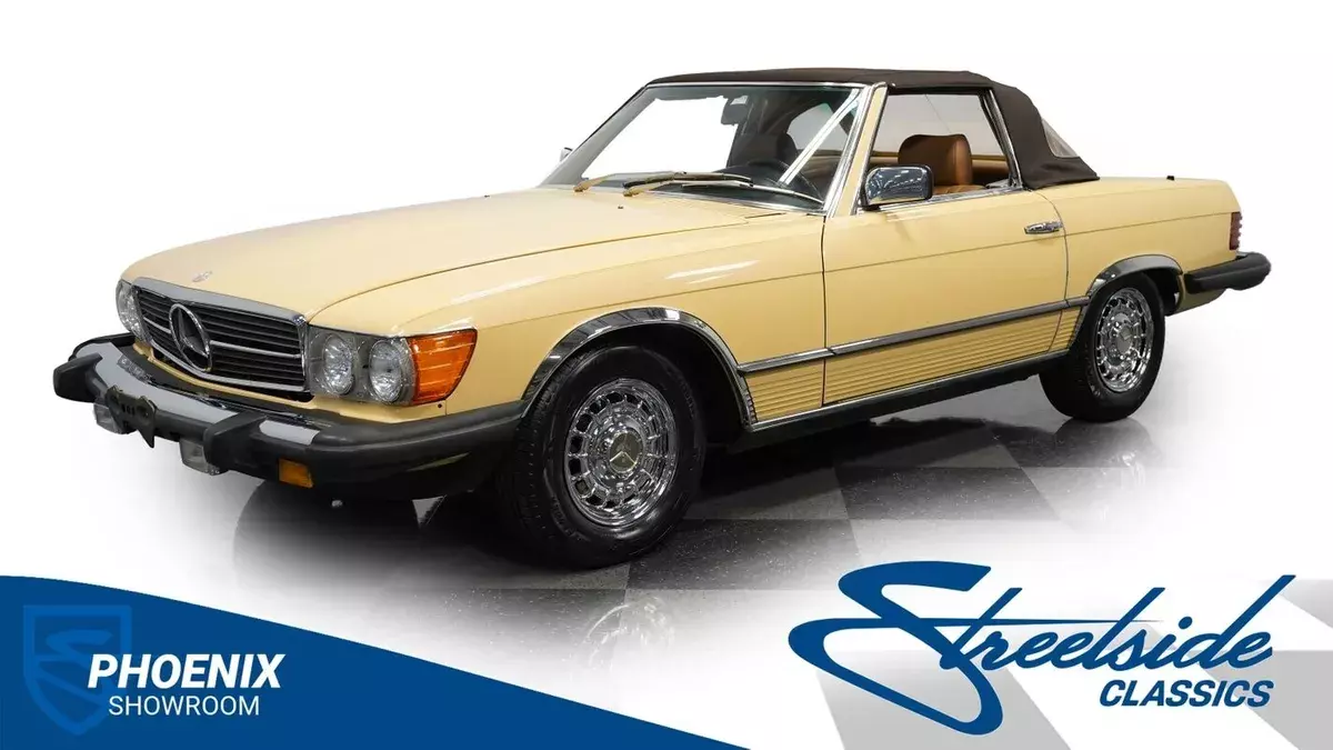 V8 MERCEDES 1980 Mercedes-Benz SL-Class