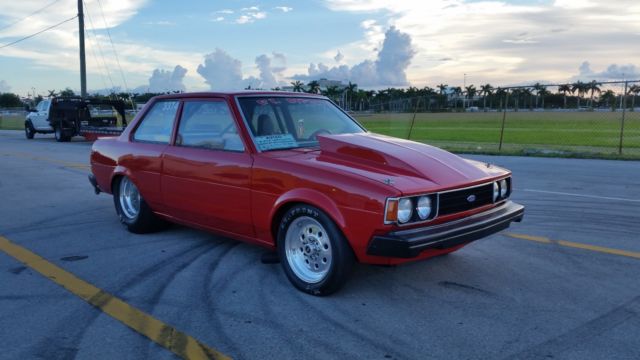 V8 Powered Toyota Corolla Drag Car 1980 Toyota Corolla
