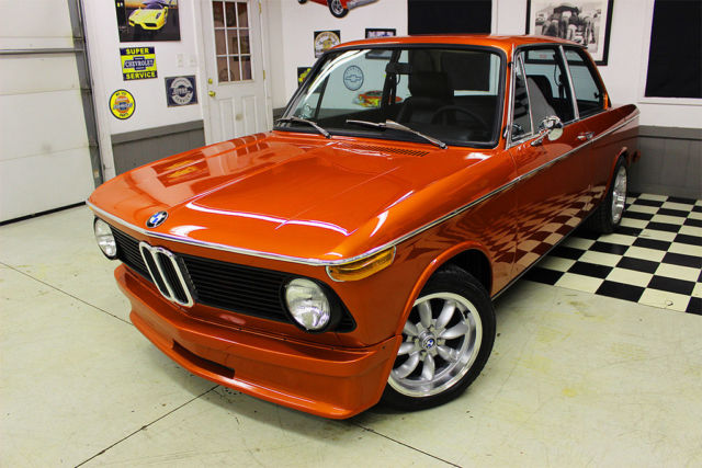 VALENCIA ORANGE 02, NICELY RESTORED, SUNROOF 1974 BMW 2002