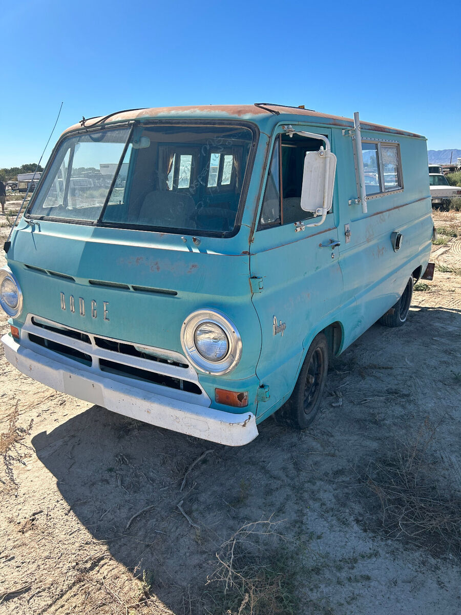 VAN IS COMPLETE - STORAGE FOR AT LEAST 15 YEARS - A BARN FIND 1966 Dodge A100