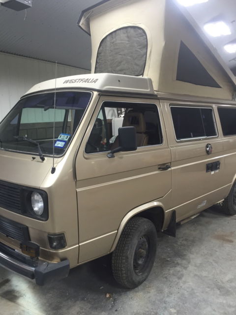 Vanagon Westy VW Bus camper van 1985 Volkswagen Bus/Vanagon