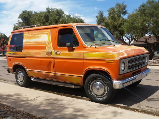 1976 Ford E-Series Van No Reseve! Rust Free Original 70s Custom Show Van - photo 4