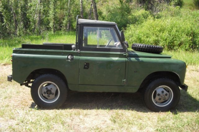 VEHICLE HAS A CLEAR CO TITLE IN MY NAME. 1966 Land Rover Series IIA 88" Ex Military?