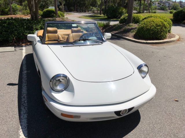1991 Alfa Romeo Spider White - photo 4