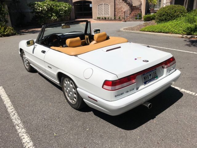 1991 Alfa Romeo Spider White - photo 7