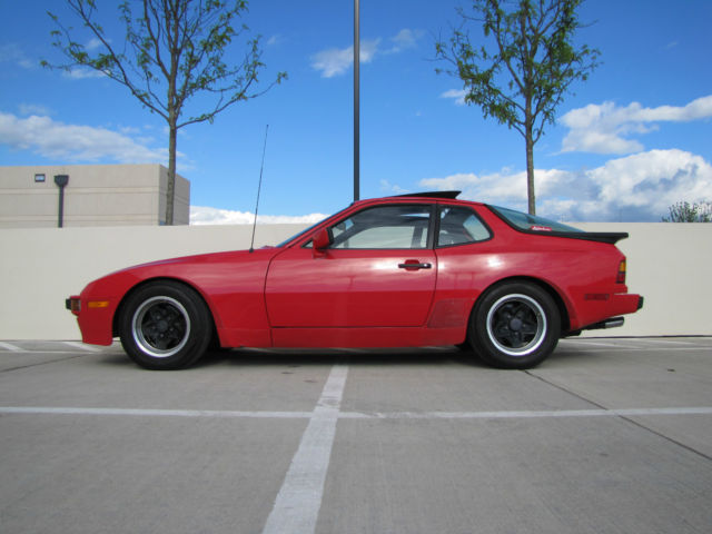 Very Clean 1983 Guards Red Porsche 944 1983 Porsche 944